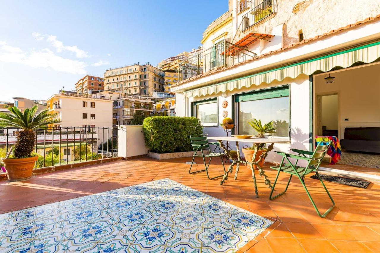 Villa Paola - Hidden Panoramic Garden And Terraces By Napoliapartments Exterior photo