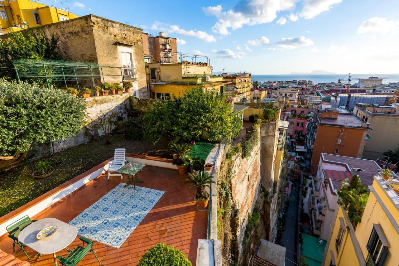 Villa Paola - Hidden Panoramic Garden And Terraces By Napoliapartments Exterior photo