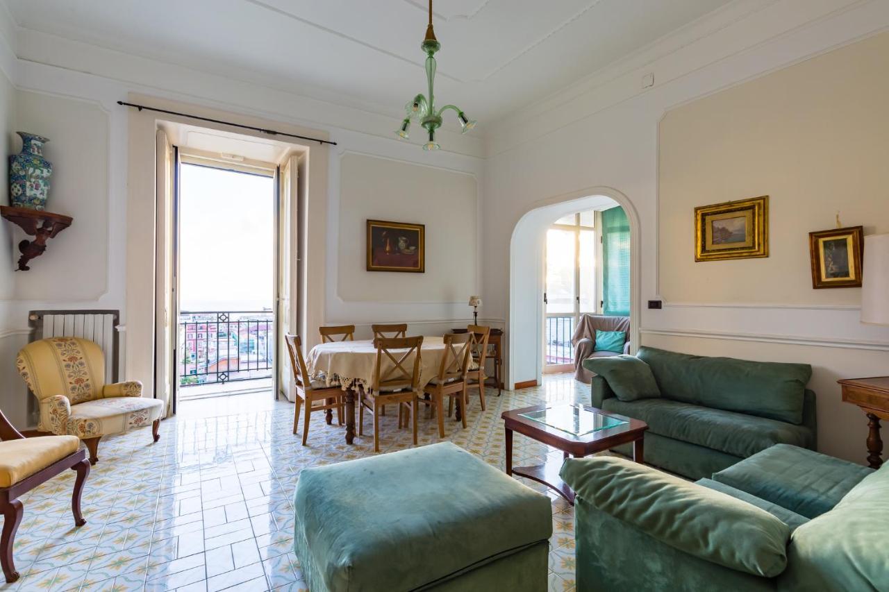 Villa Paola - Hidden Panoramic Garden And Terraces By Napoliapartments Exterior photo